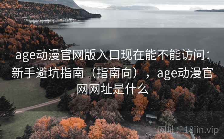 age动漫官网版入口现在能不能访问：新手避坑指南（指南向），age动漫官网网址是什么
