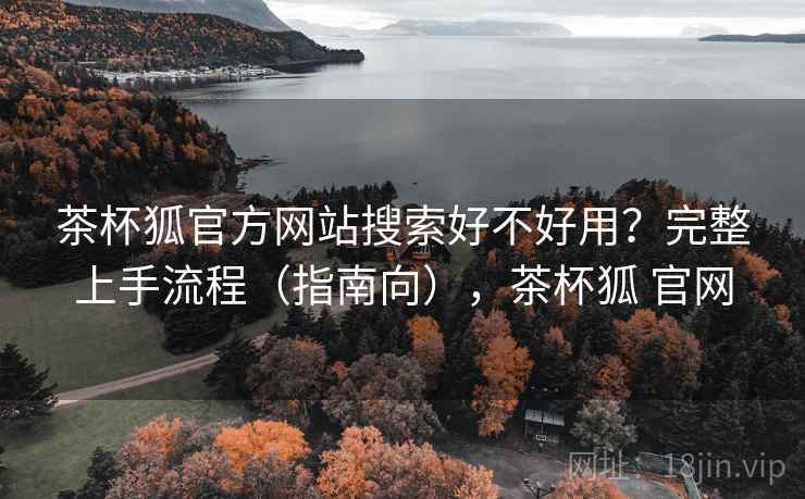 茶杯狐官方网站搜索好不好用?完整上手流程(指南向),茶杯狐 官网